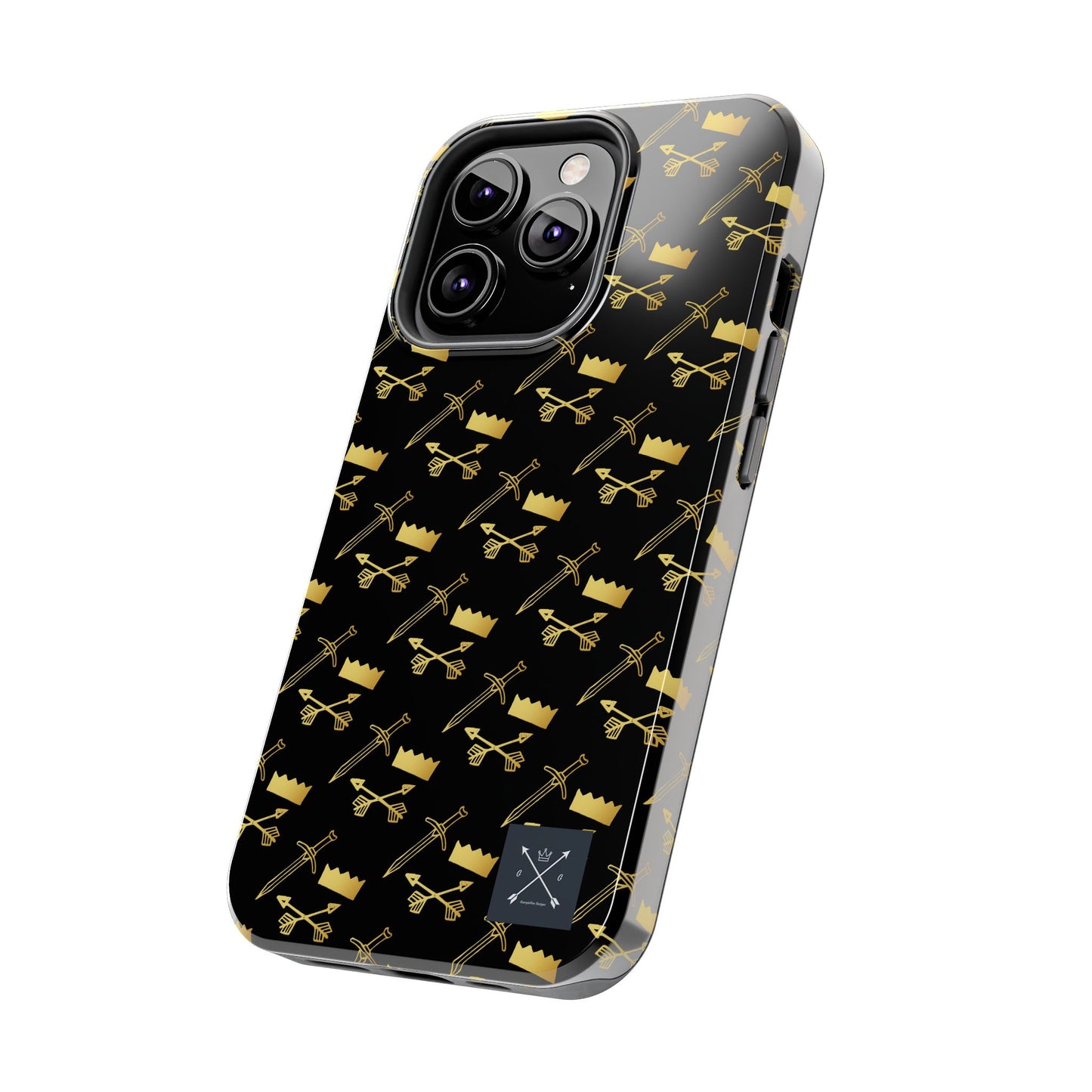 Gold and Bold Warrior (pattern) - Tough Phone Cases