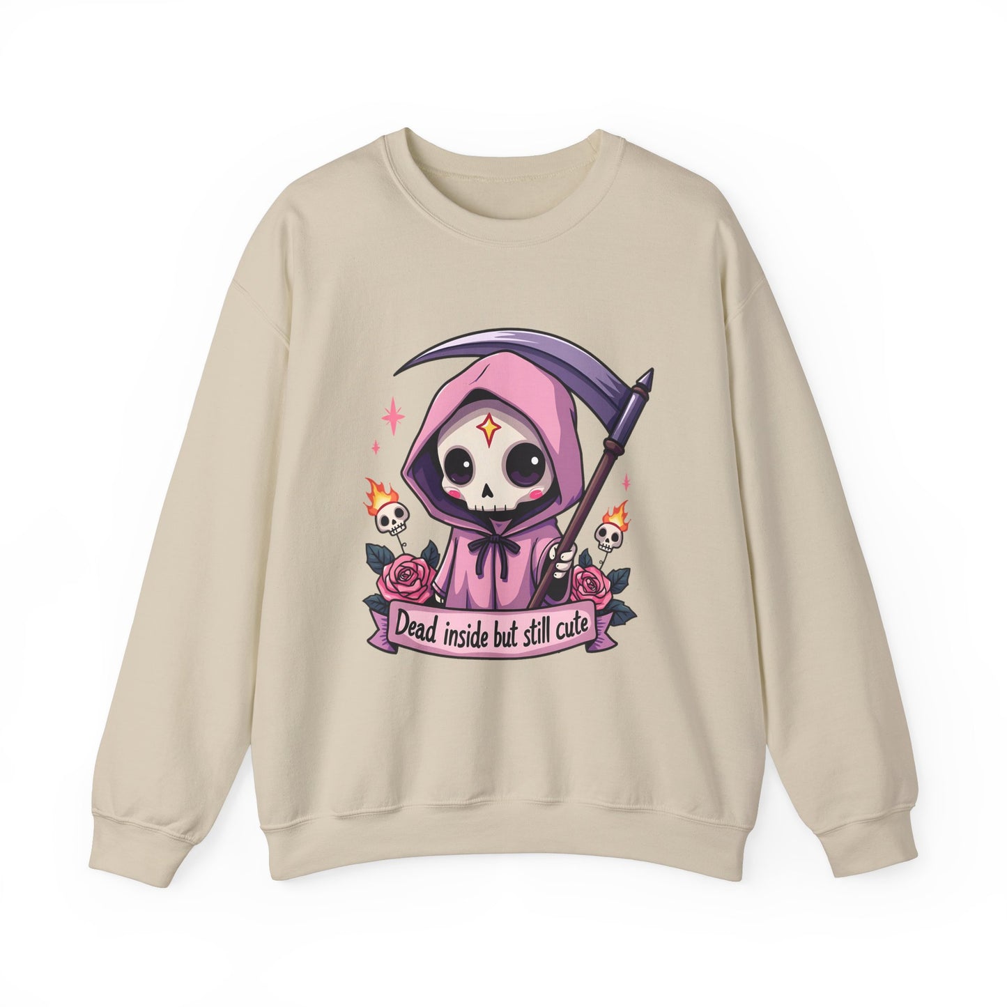 Dead Inside But Still Cute - Unisex Heavy Blend™ Sweatshirt