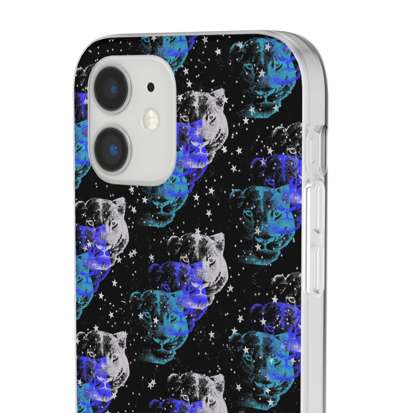 Lioness Arising (pattern) - Flexi Phone Cases