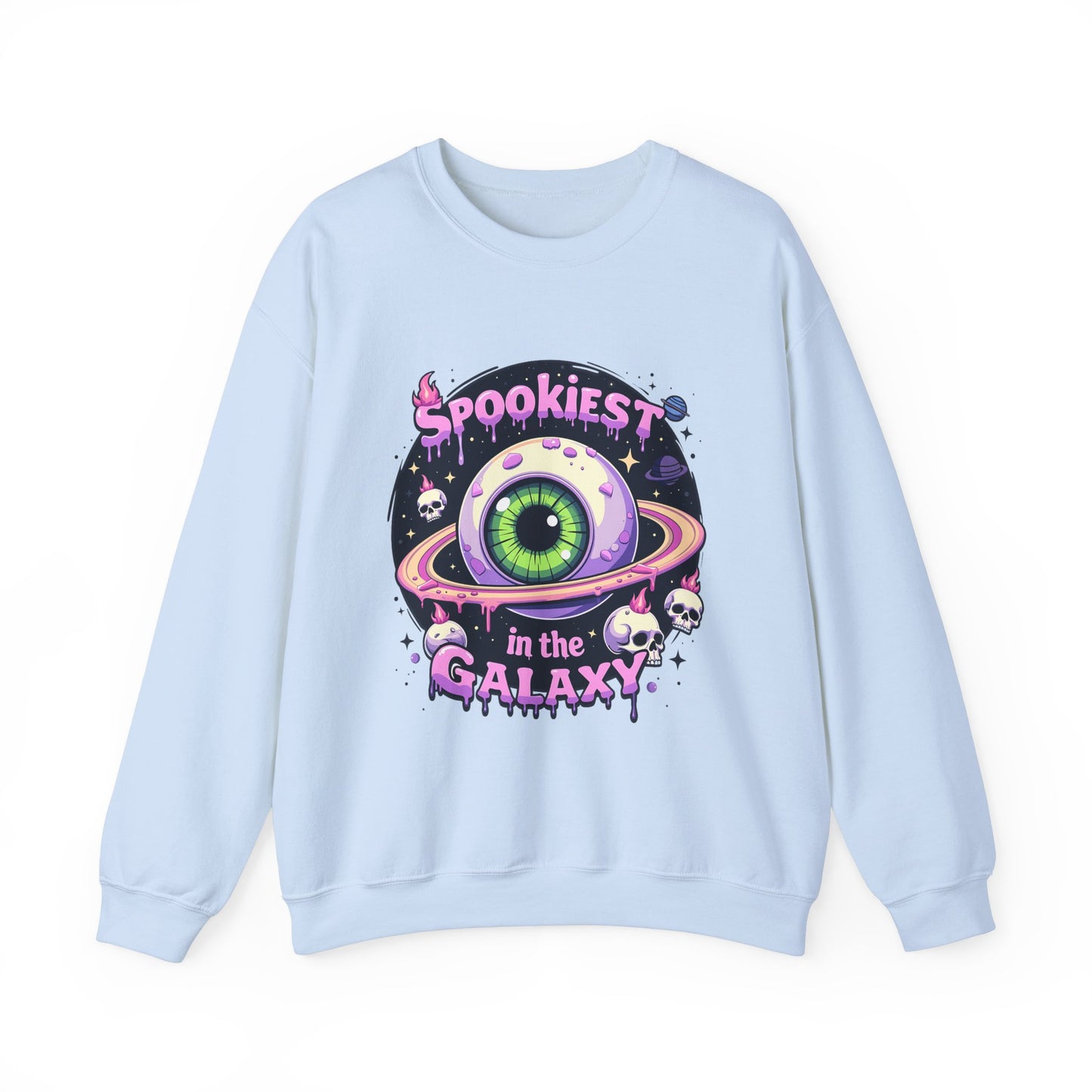 Spookiest in the Galaxy, Eyeball Planet Design - Sweatshirt