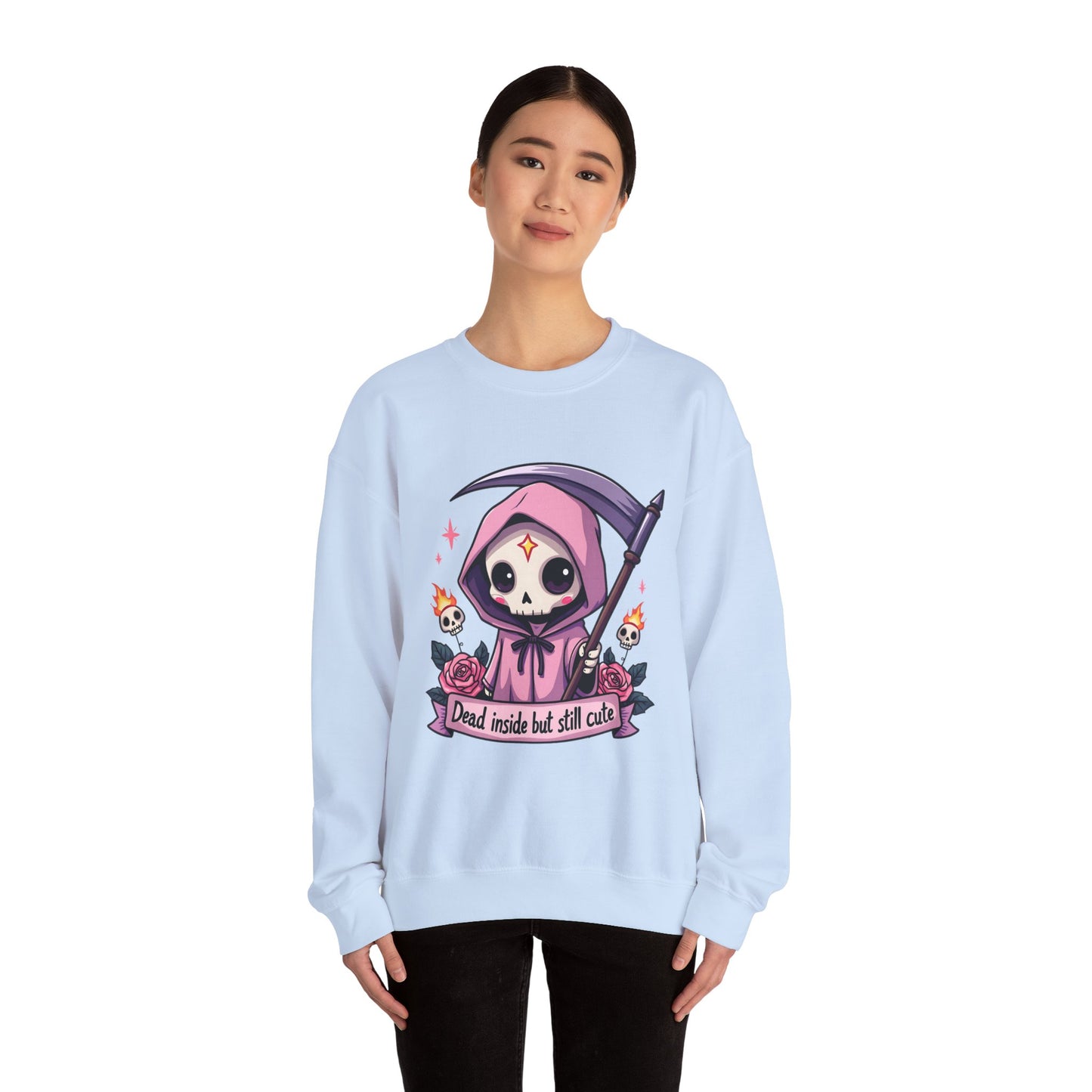 Dead Inside But Still Cute - Unisex Heavy Blend™ Sweatshirt