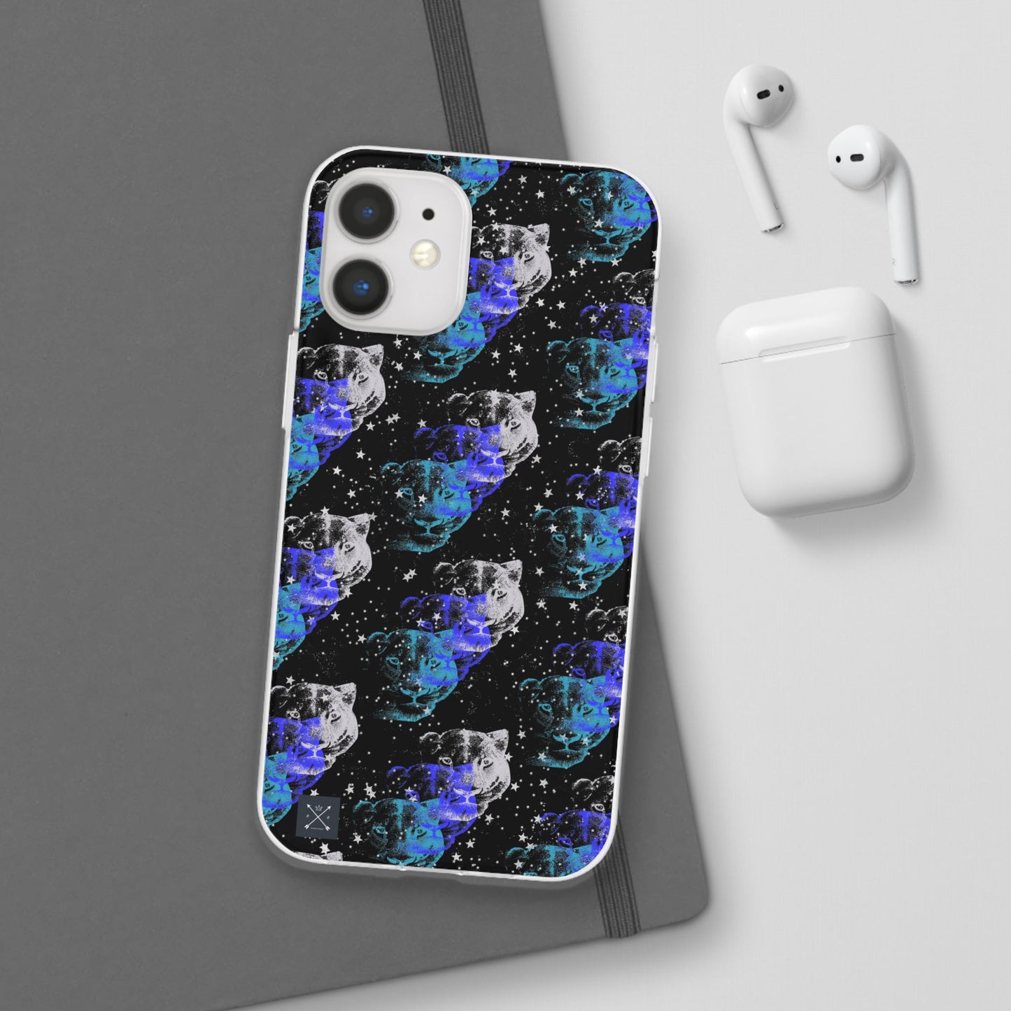 Lioness Arising (pattern) - Flexi Phone Cases