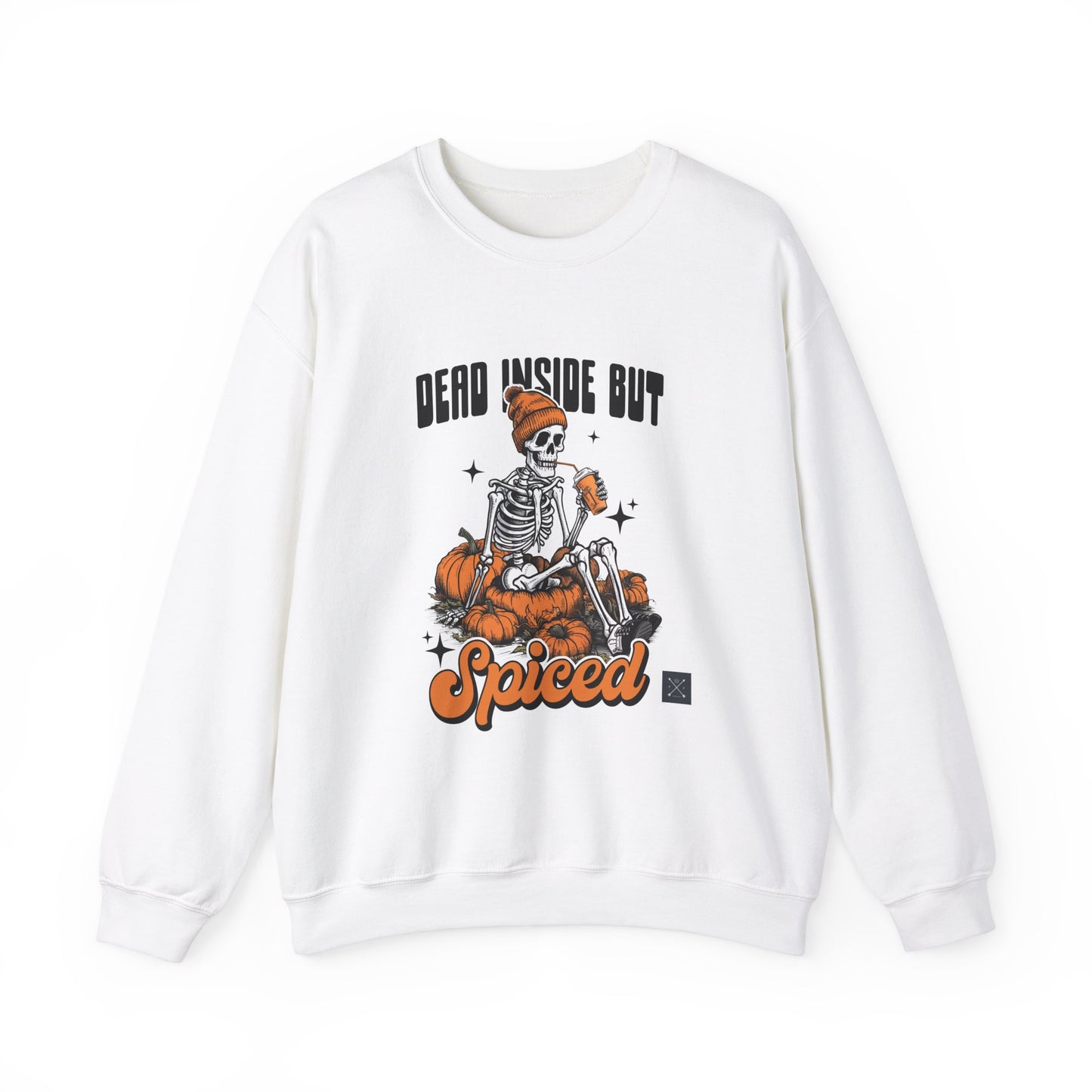 Dead Inside But Spiced - Unisex Heavy Blend™ Crewneck Sweatshirt