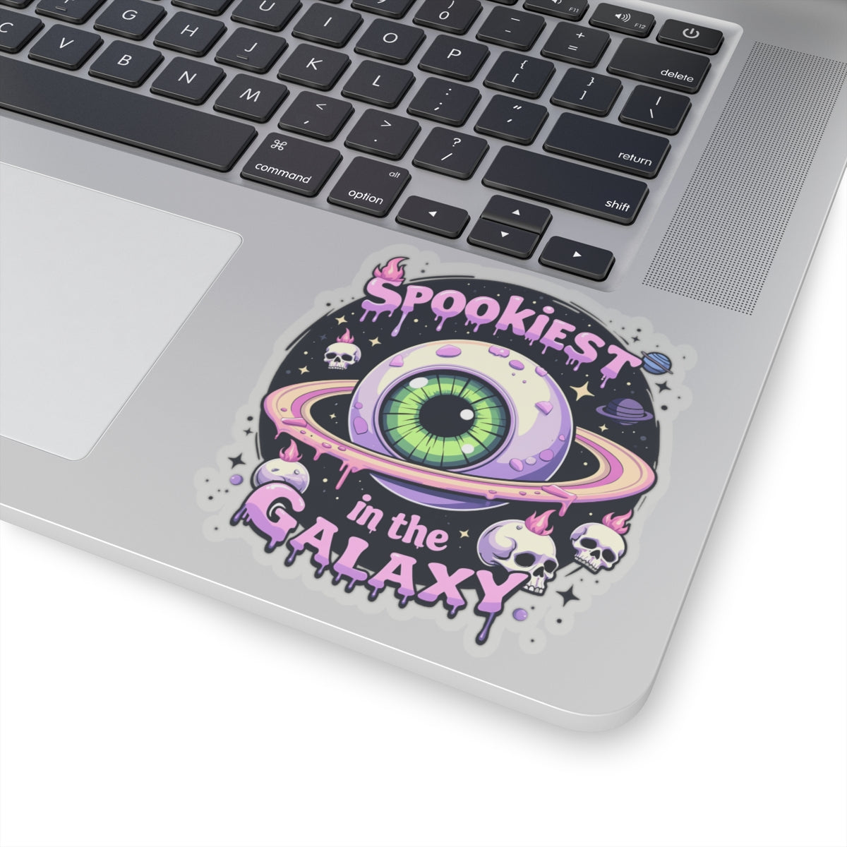 Spookiest in the Galaxy, Eyeball Planet - Kiss-Cut Sticker