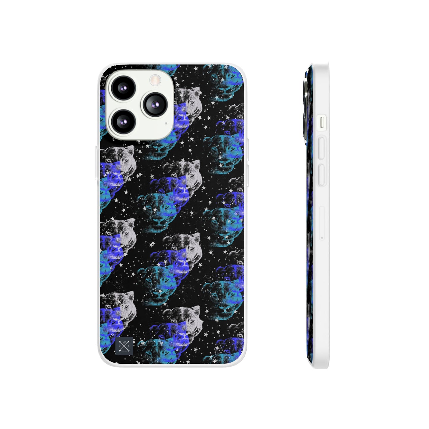 Lioness Arising (pattern) - Flexi Phone Cases