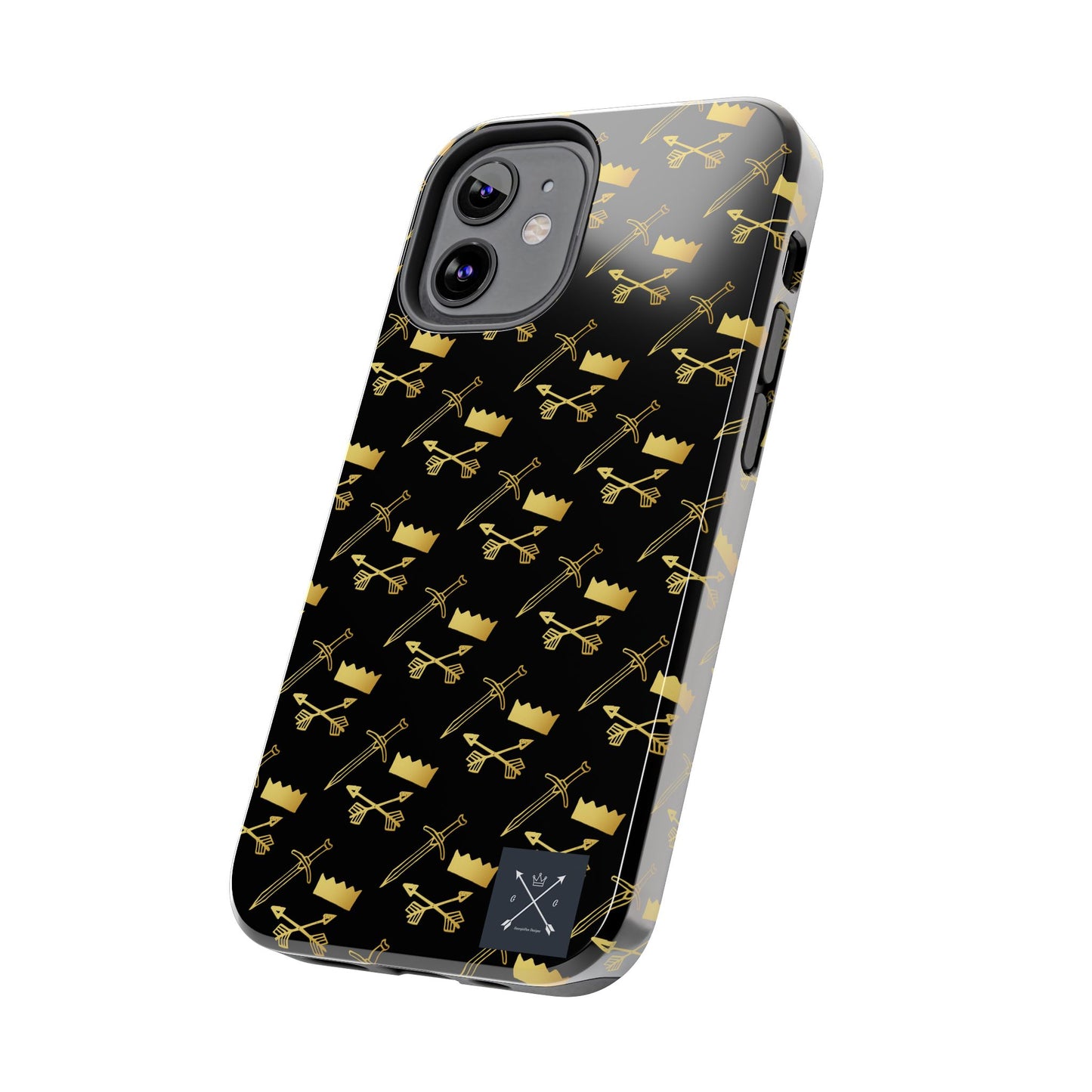 Gold and Bold Warrior (pattern) - Tough Phone Cases