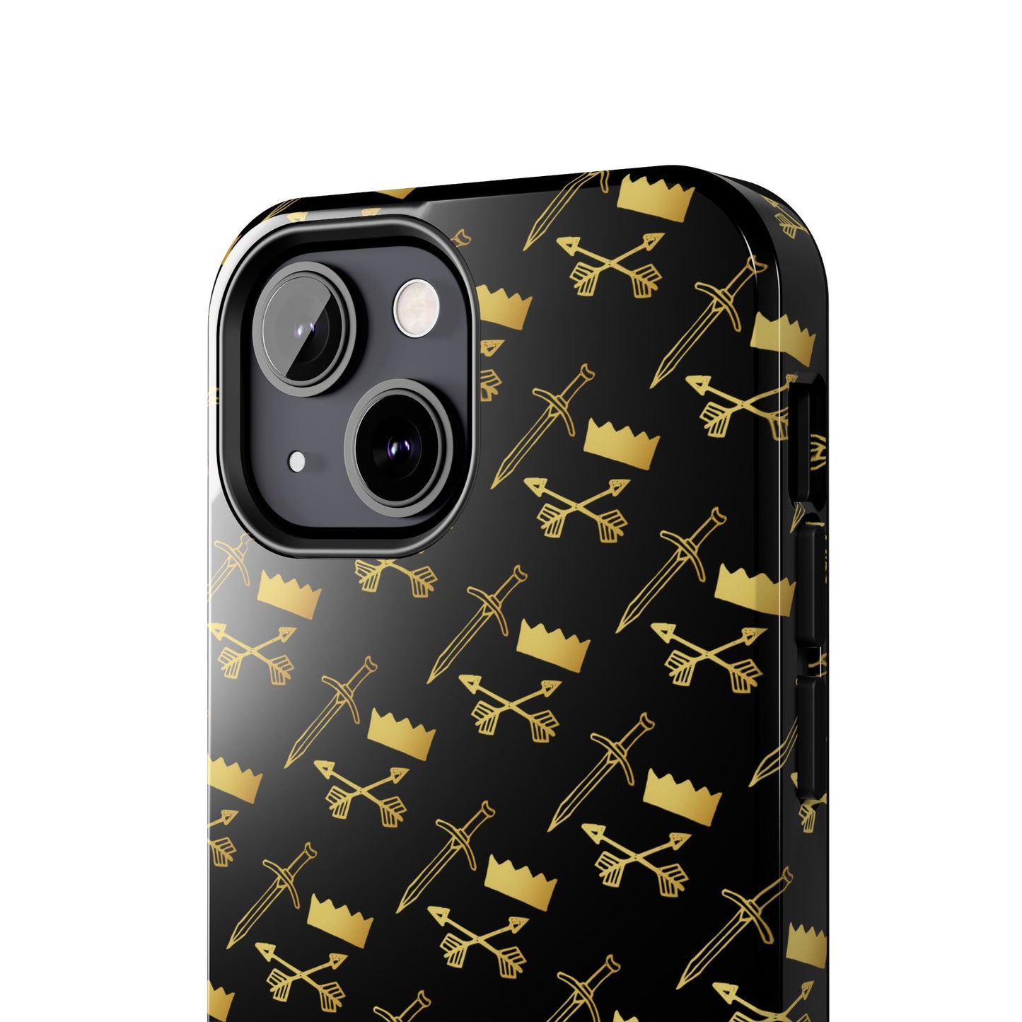 Gold and Bold Warrior (pattern) - Tough Phone Cases