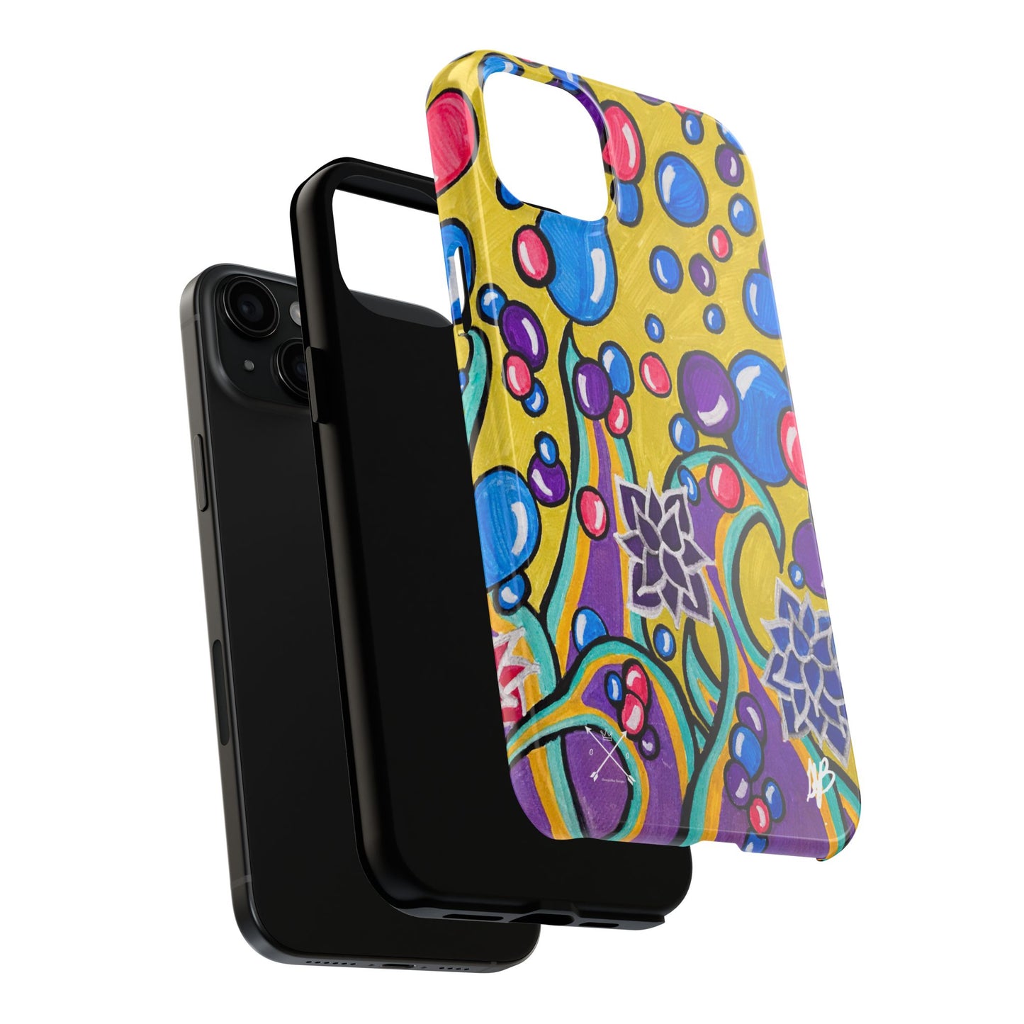 Under the Sea (abstract art)- Tough Phone Cases