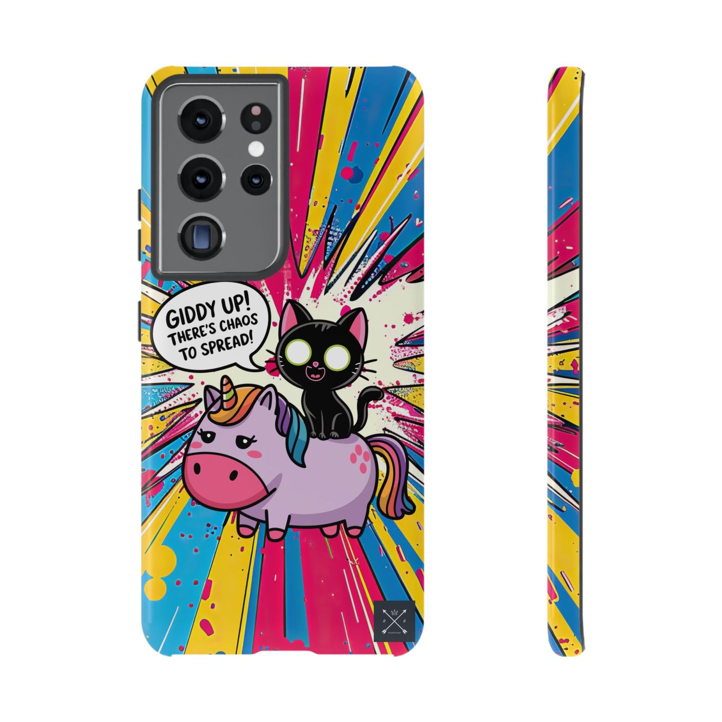 Giddy Up There's Chaos To Spread - Phone Tough Cases