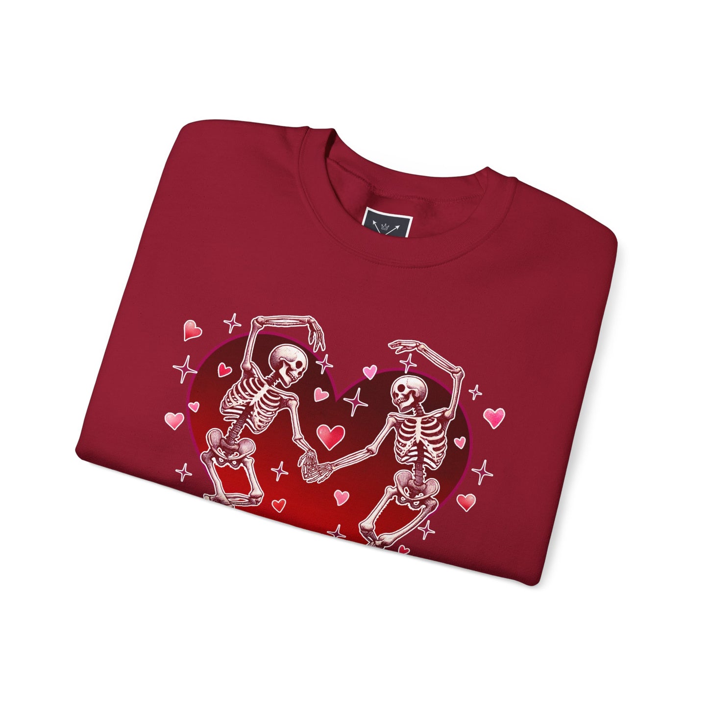 Dancing Skeleton Lovers - Crewneck Sweatshirt