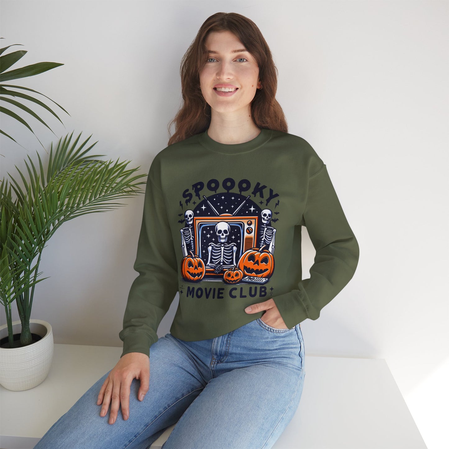 Spooky Movie Club - Unisex Heavy Blend™ Sweatshirt