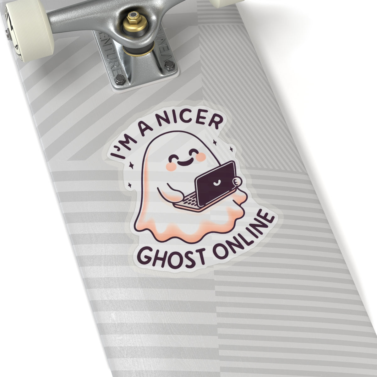 I’m A Nicer Ghost Online - Kiss-Cut Stickers