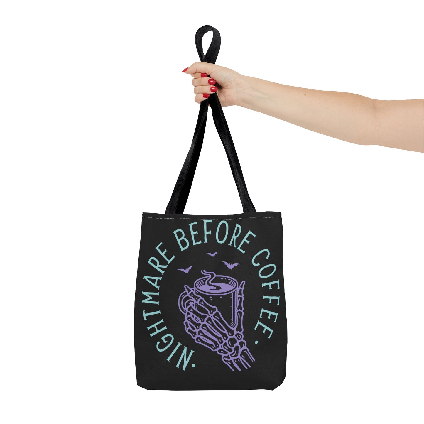 Nightmare Before Coffee - Tote Bag (AOP)