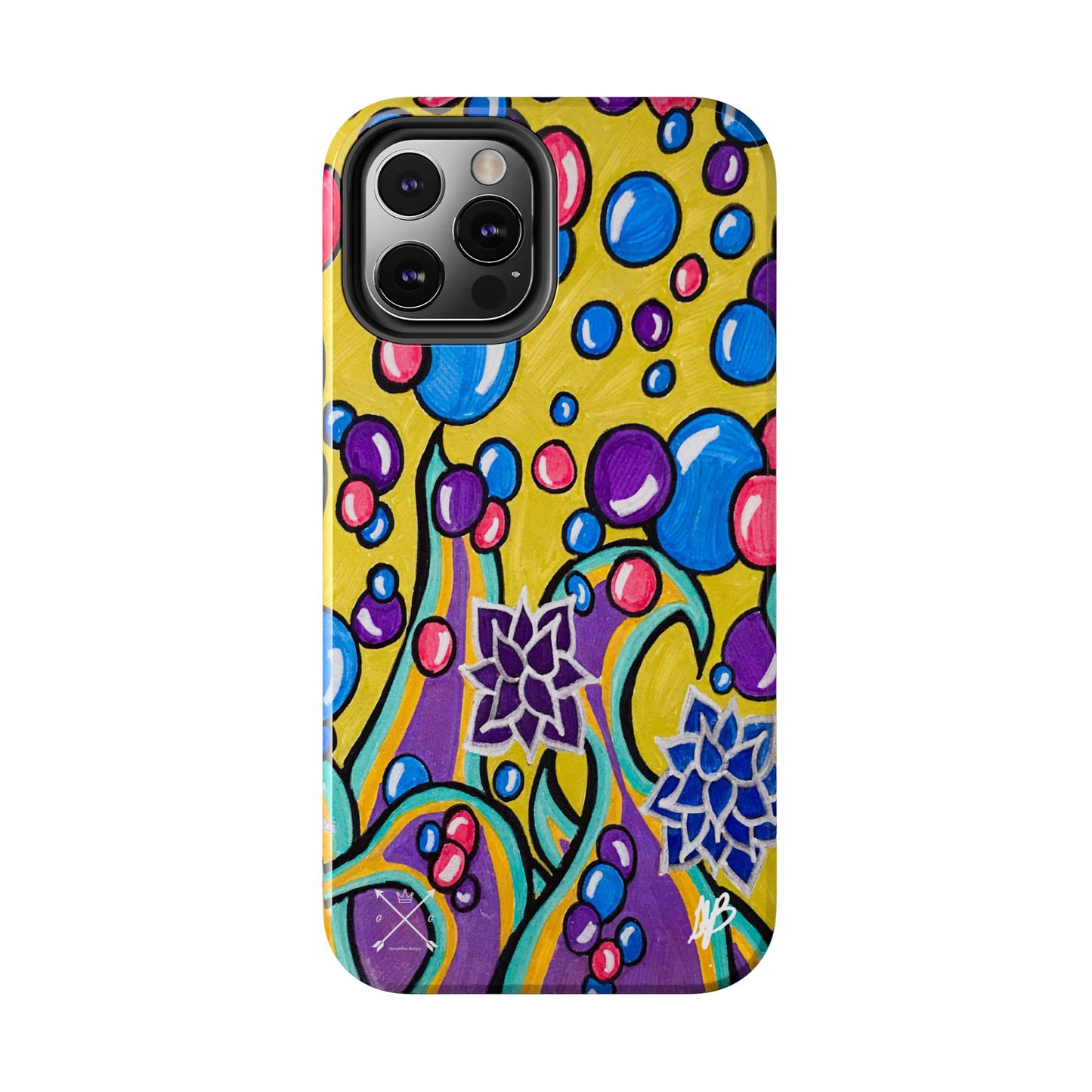 Under the Sea (abstract art)- Tough Phone Cases