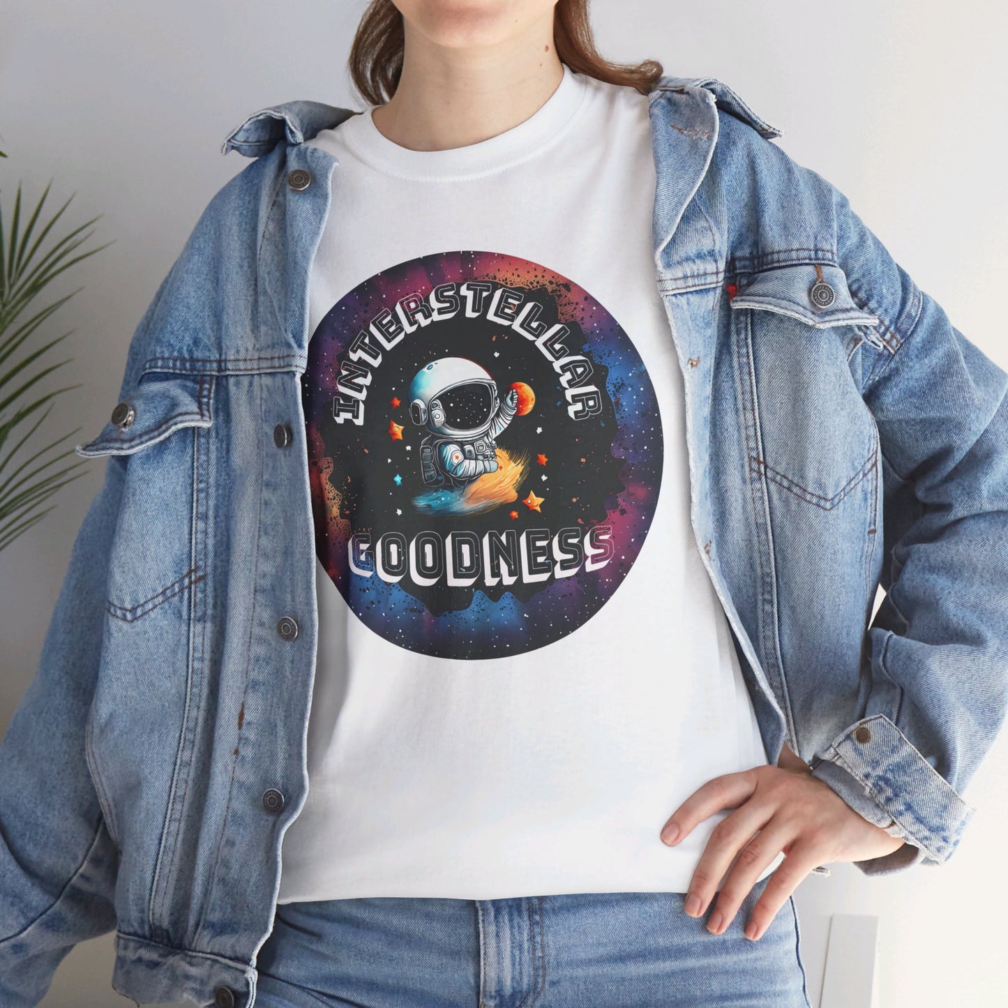 Interstellar Goodness - Unisex Heavy Cotton Tee