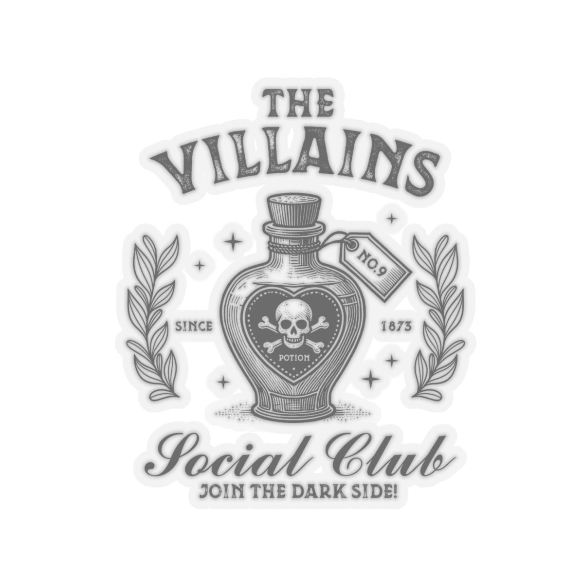 The Villains Social Club - Kiss-Cut Stickers