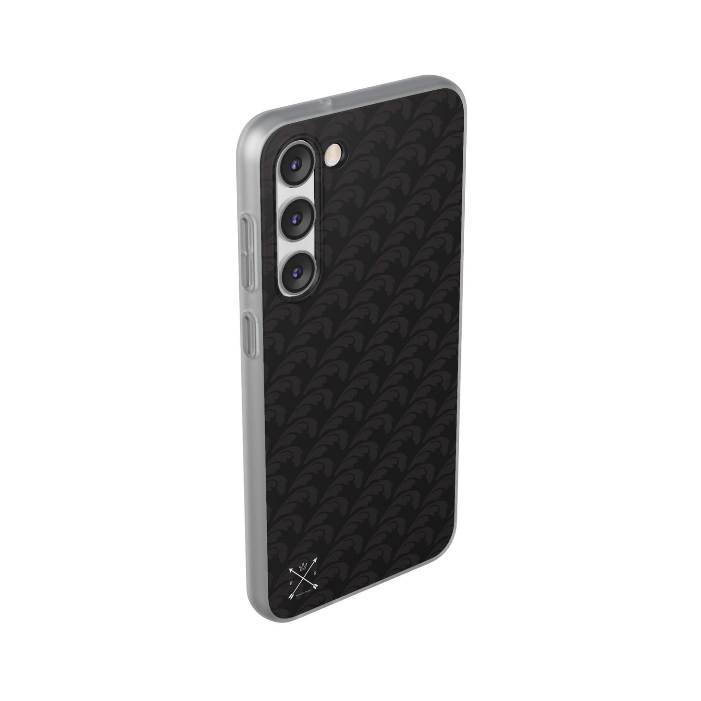 Beautiful Beloved Flourish (black/black) - Flexi Phone Cases