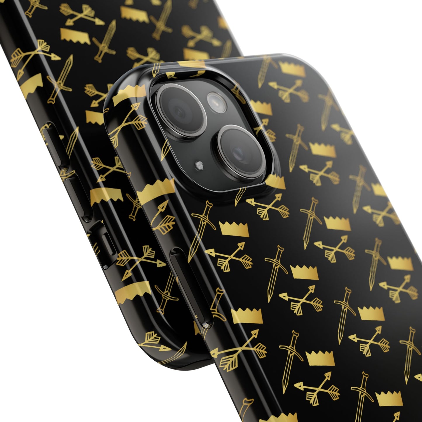 Gold and Bold Warrior (pattern) - Tough Phone Cases