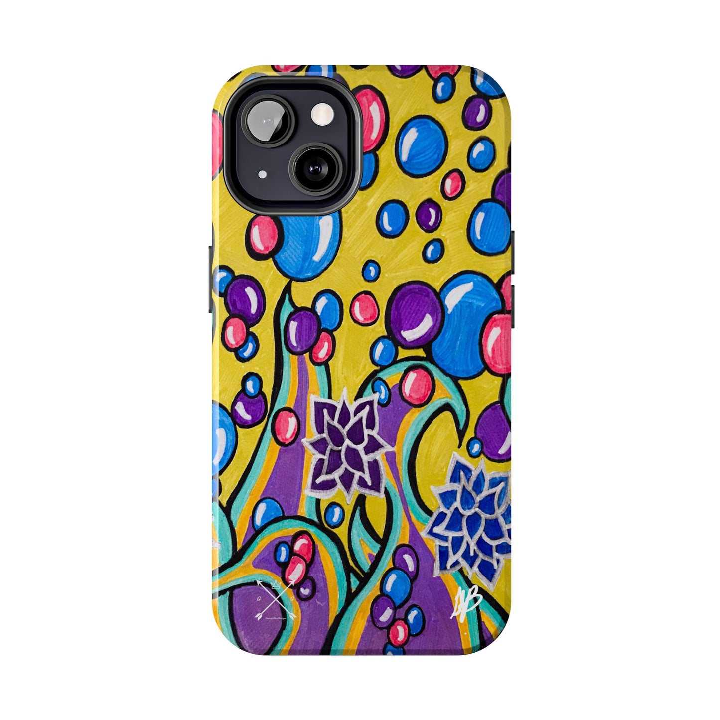 Under the Sea (abstract art)- Tough Phone Cases