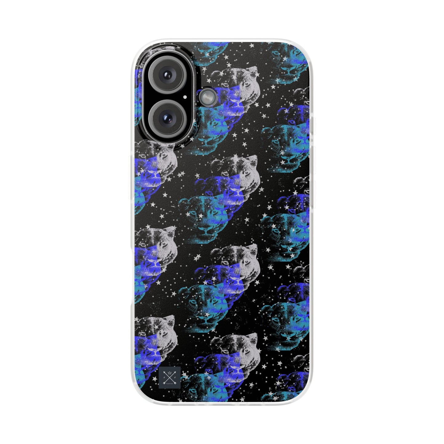 Lioness Arising (pattern) - Flexi Phone Cases