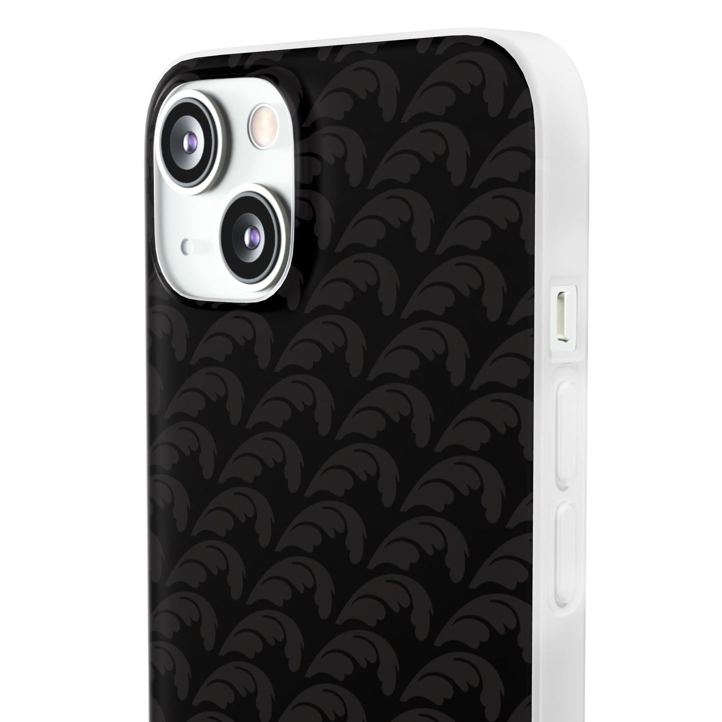 Beautiful Beloved Flourish (black/black) - Flexi Phone Cases