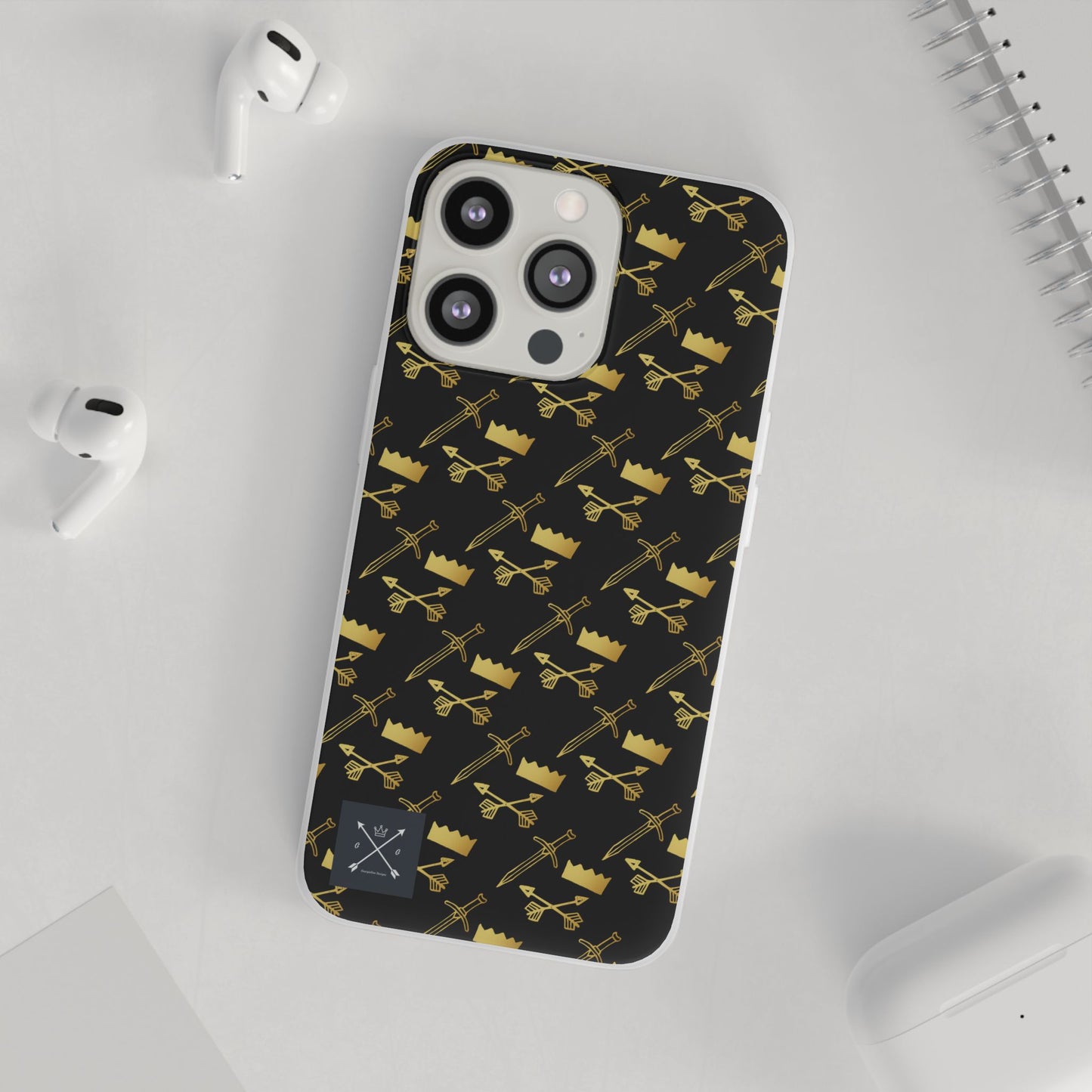 Gold and Bold Warrior - Flexi Phone Cases