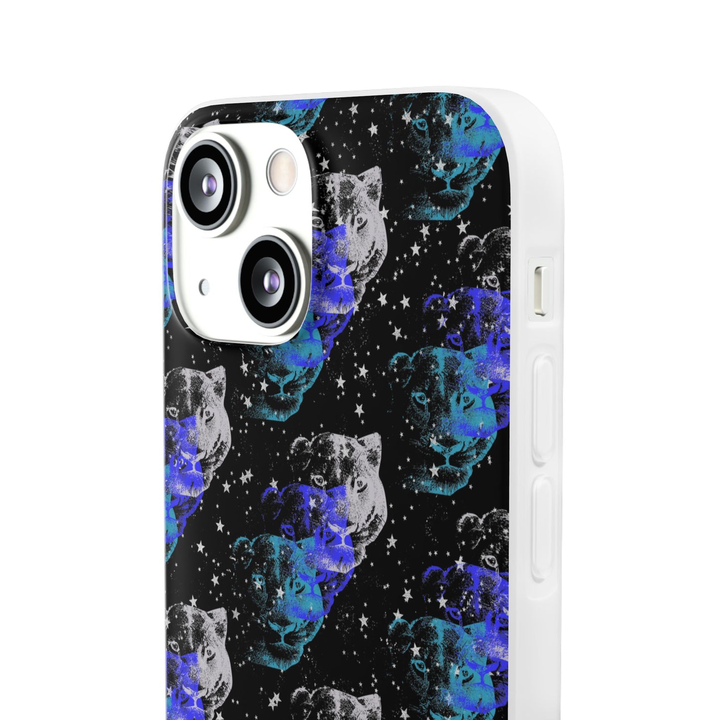 Lioness Arising (pattern) - Flexi Phone Cases