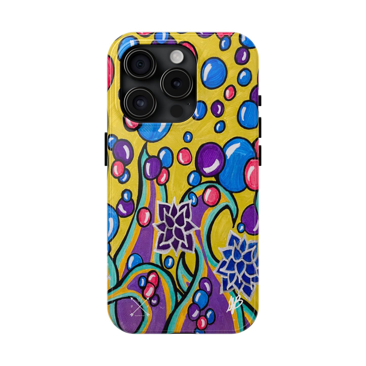 Under the Sea (abstract art)- Tough Phone Cases