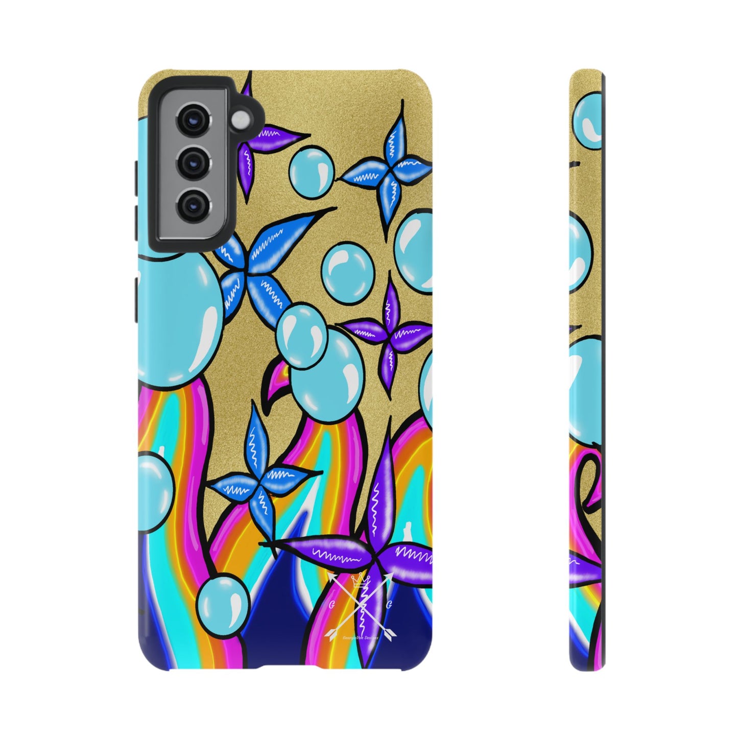 Bubble Rave - Tough Phone Cases