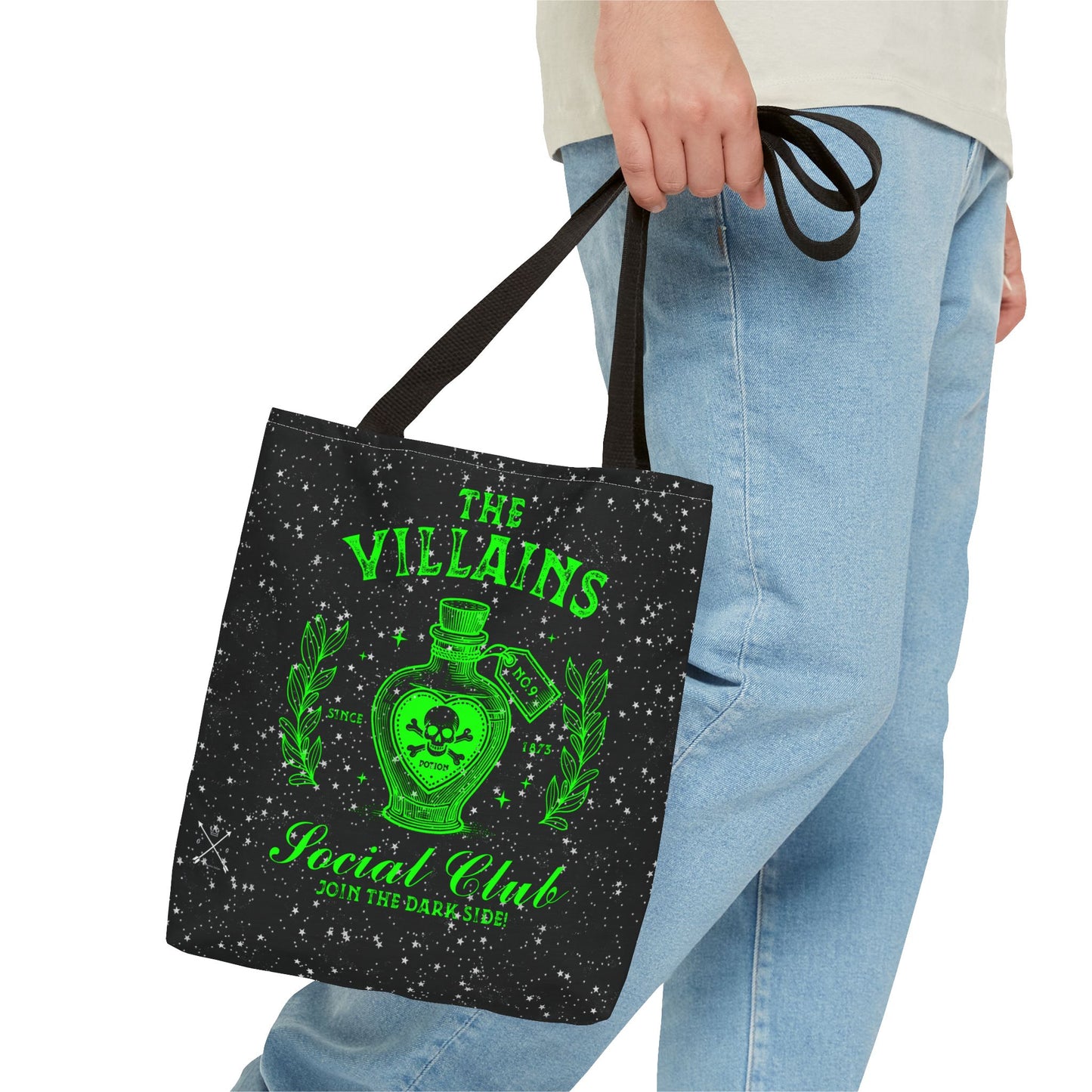 The Villains Social Club (Green) - Tote Bag (AOP)