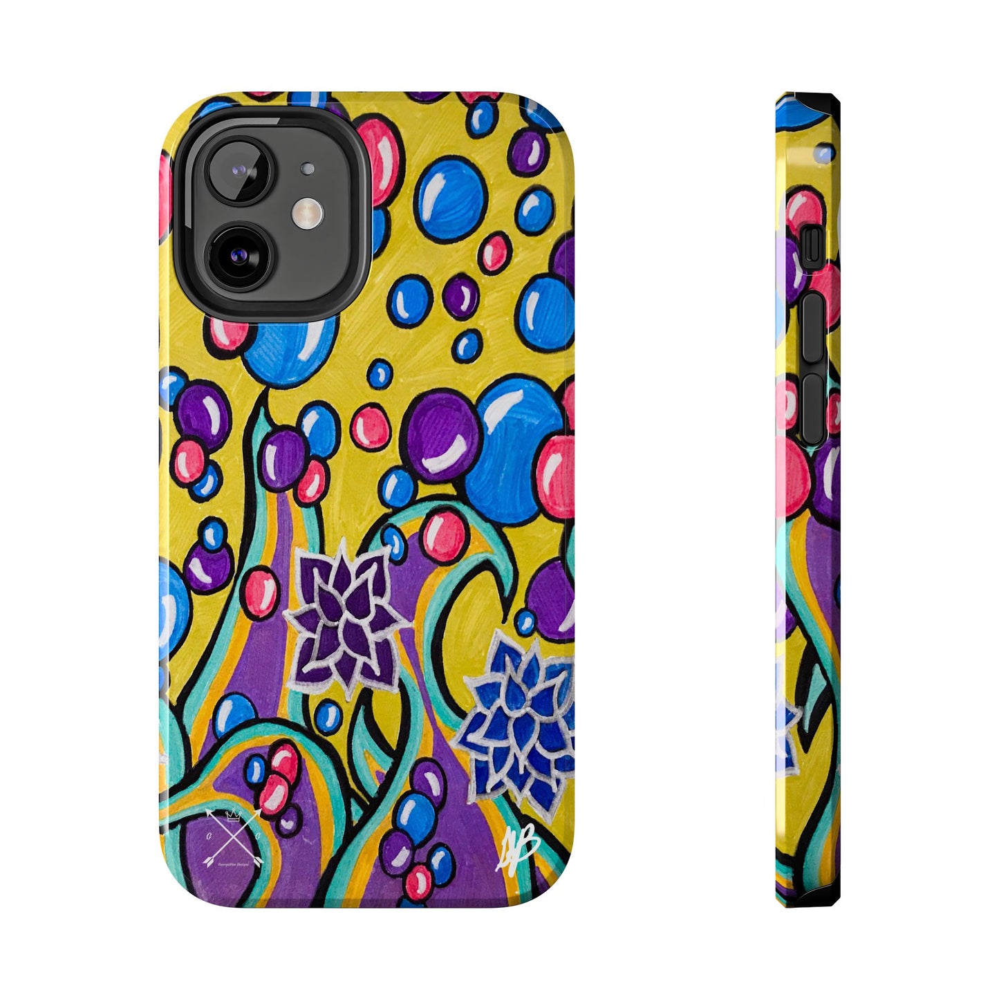 Under the Sea (abstract art)- Tough Phone Cases