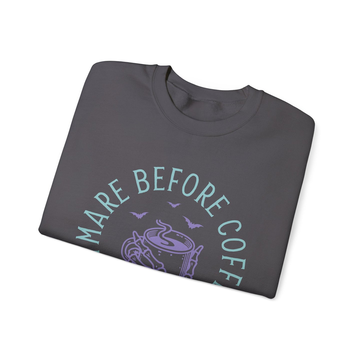 Nightmare Before Coffee - Unisex Heavy Blend™ Crewneck Sweatshirt