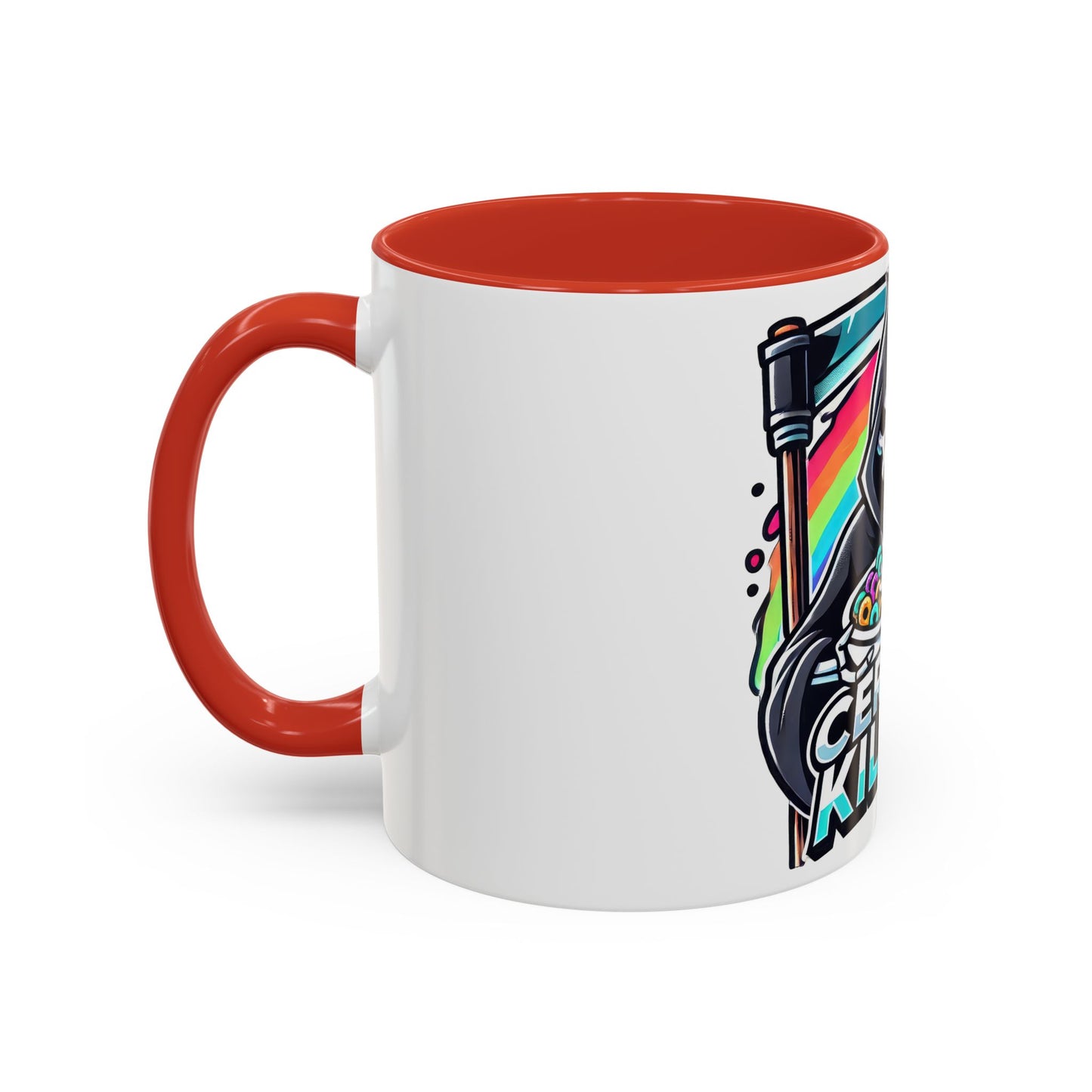 Cereal Killer Grimreaper - Accent Coffee Mug (11, 15oz)