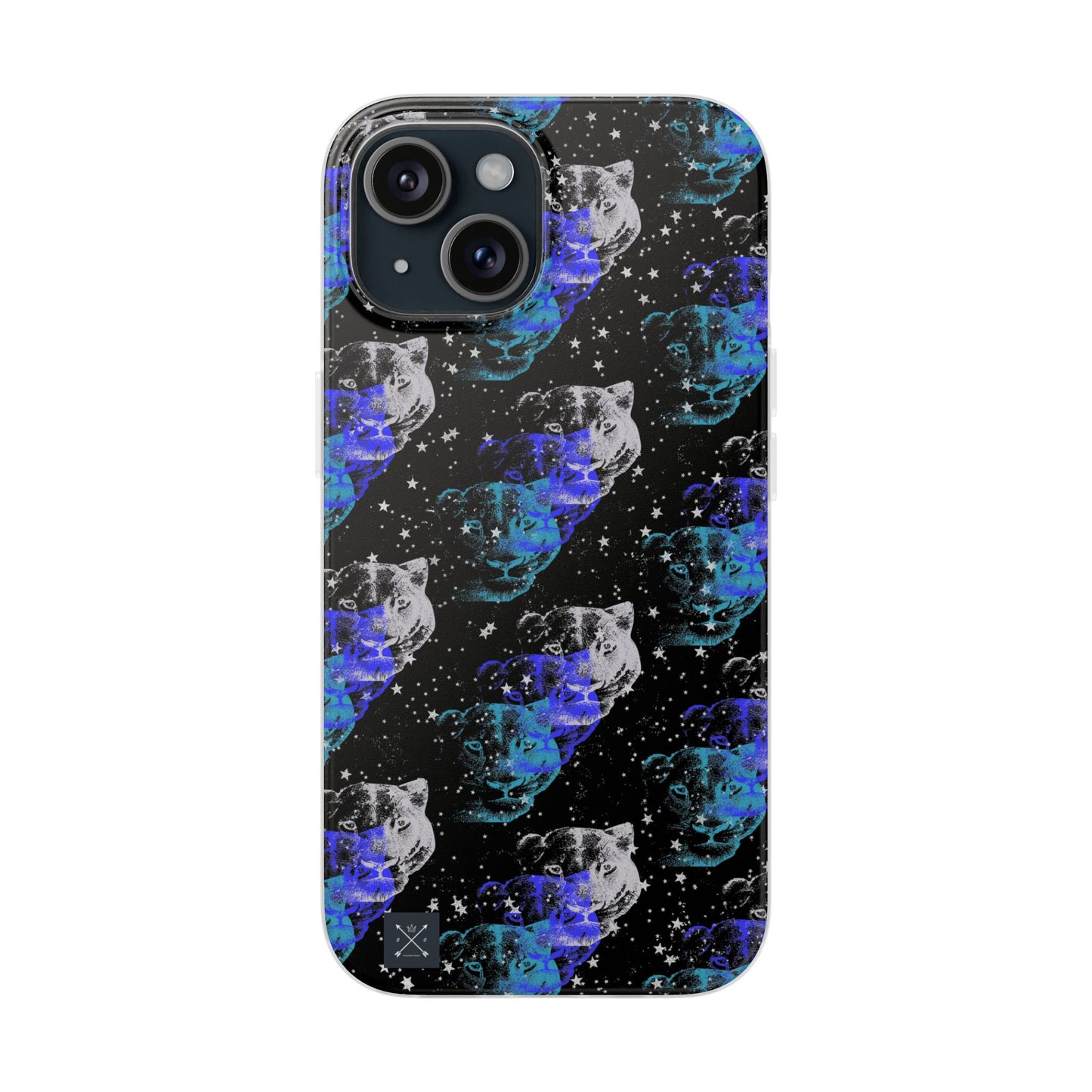 Lioness Arising (pattern) - Flexi Phone Cases