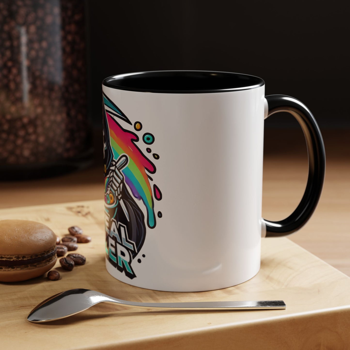 Cereal Killer Grimreaper - Accent Coffee Mug (11, 15oz)