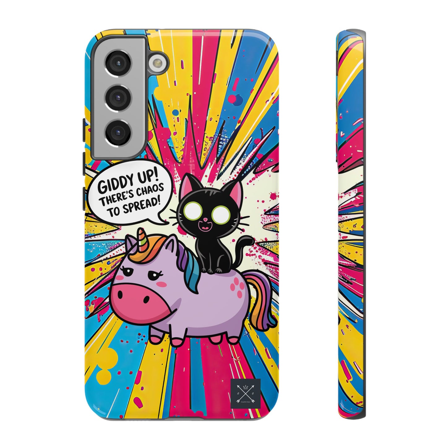 Giddy Up There's Chaos To Spread - Phone Tough Cases