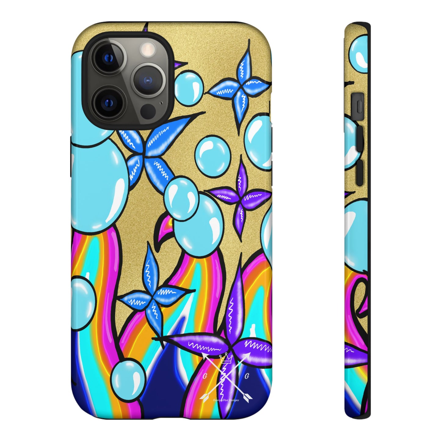 Bubble Rave - Tough Phone Cases