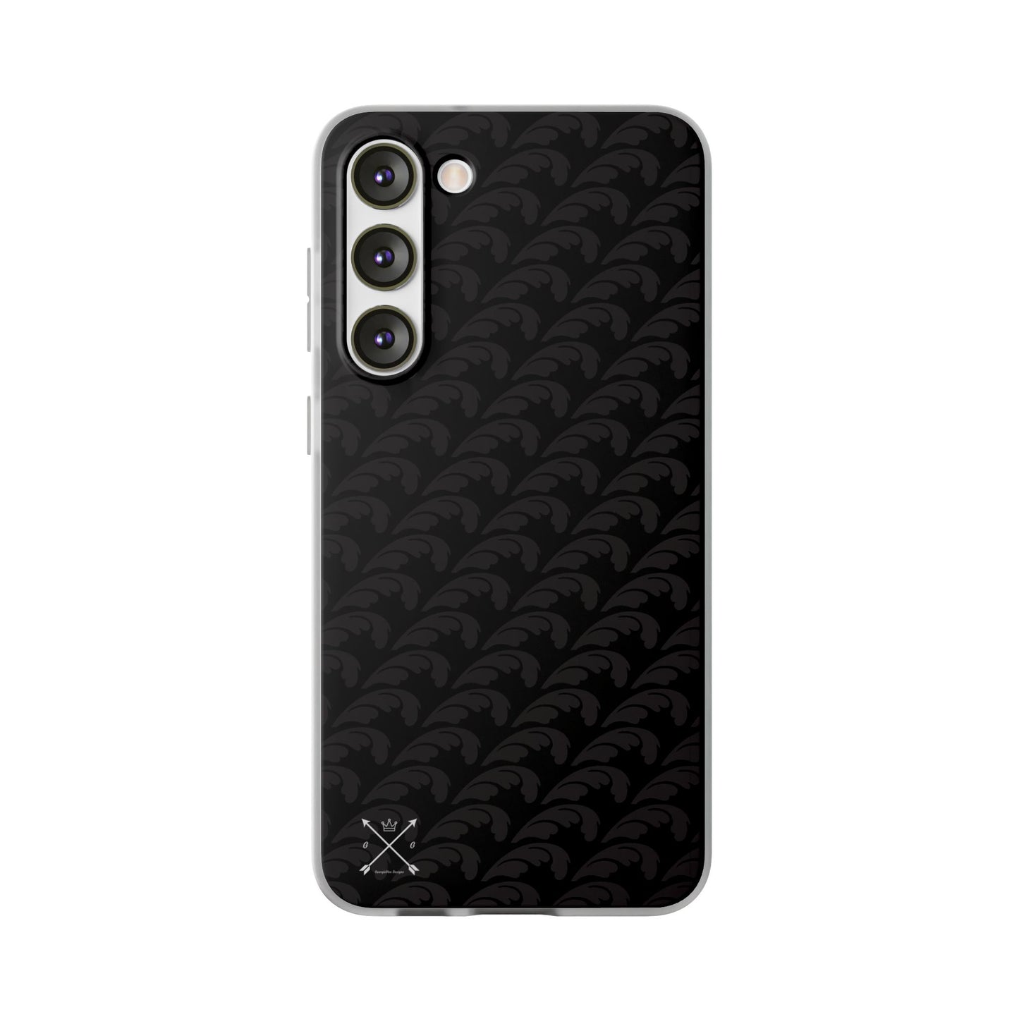 Beautiful Beloved Flourish (black/black) - Flexi Phone Cases