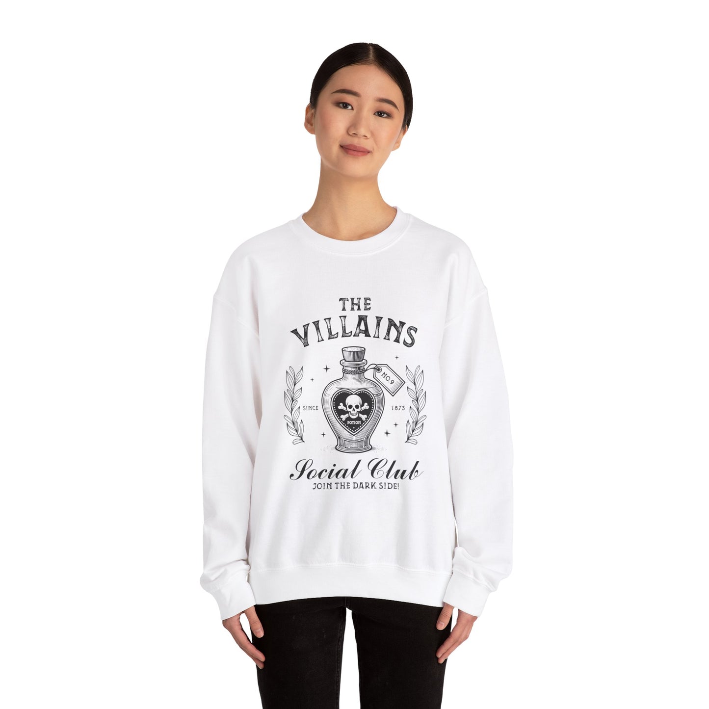 The Villains Social Club - Unisex Heavy Blend™ Crewneck Sweatshirt