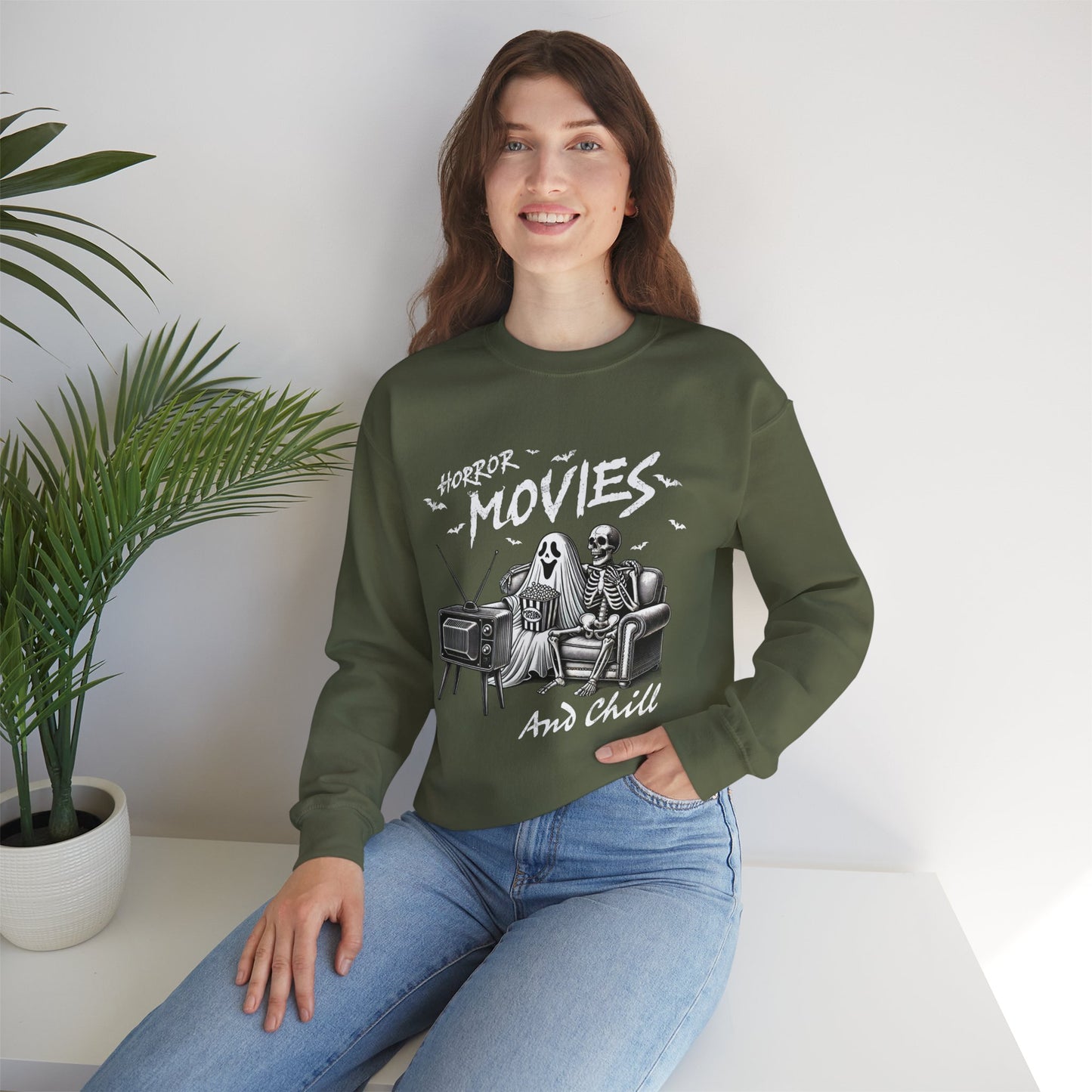 Horror Movies and Chill - Sweatshirt