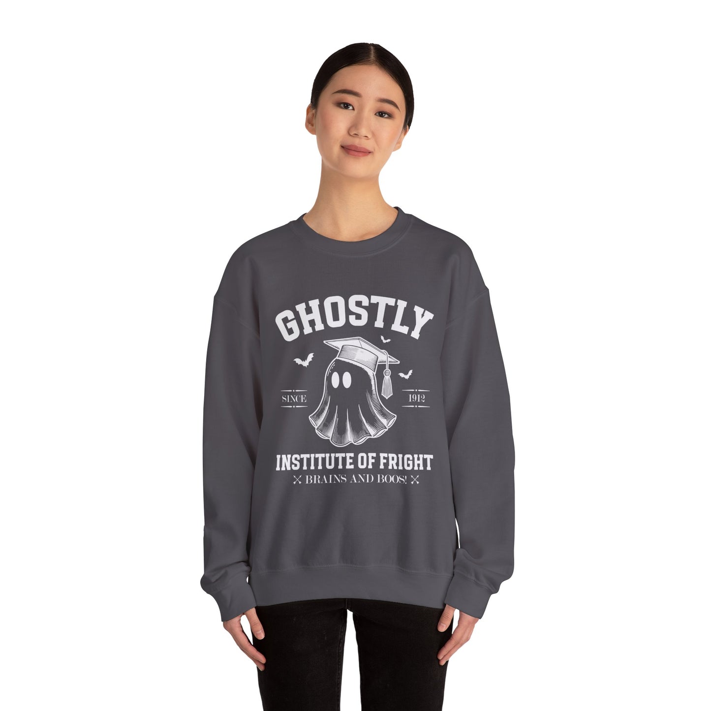 Ghostly Institute of Fright Education - Crewneck Sweatshirt