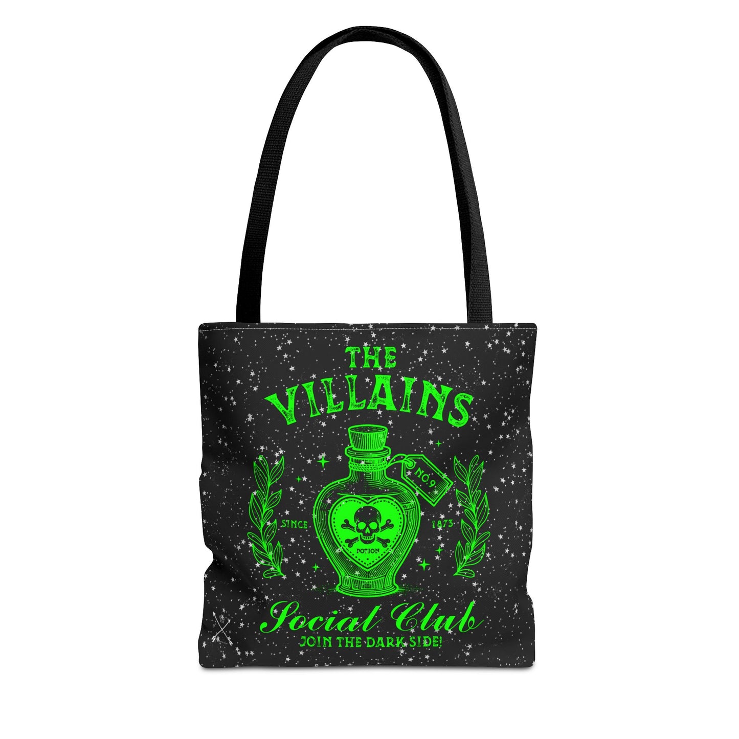 The Villains Social Club (Green) - Tote Bag (AOP)