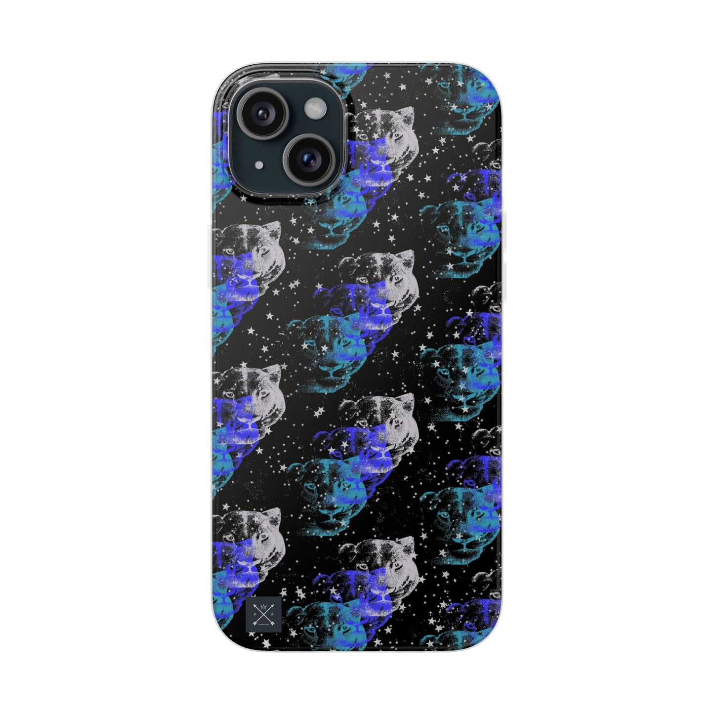 Lioness Arising (pattern) - Flexi Phone Cases