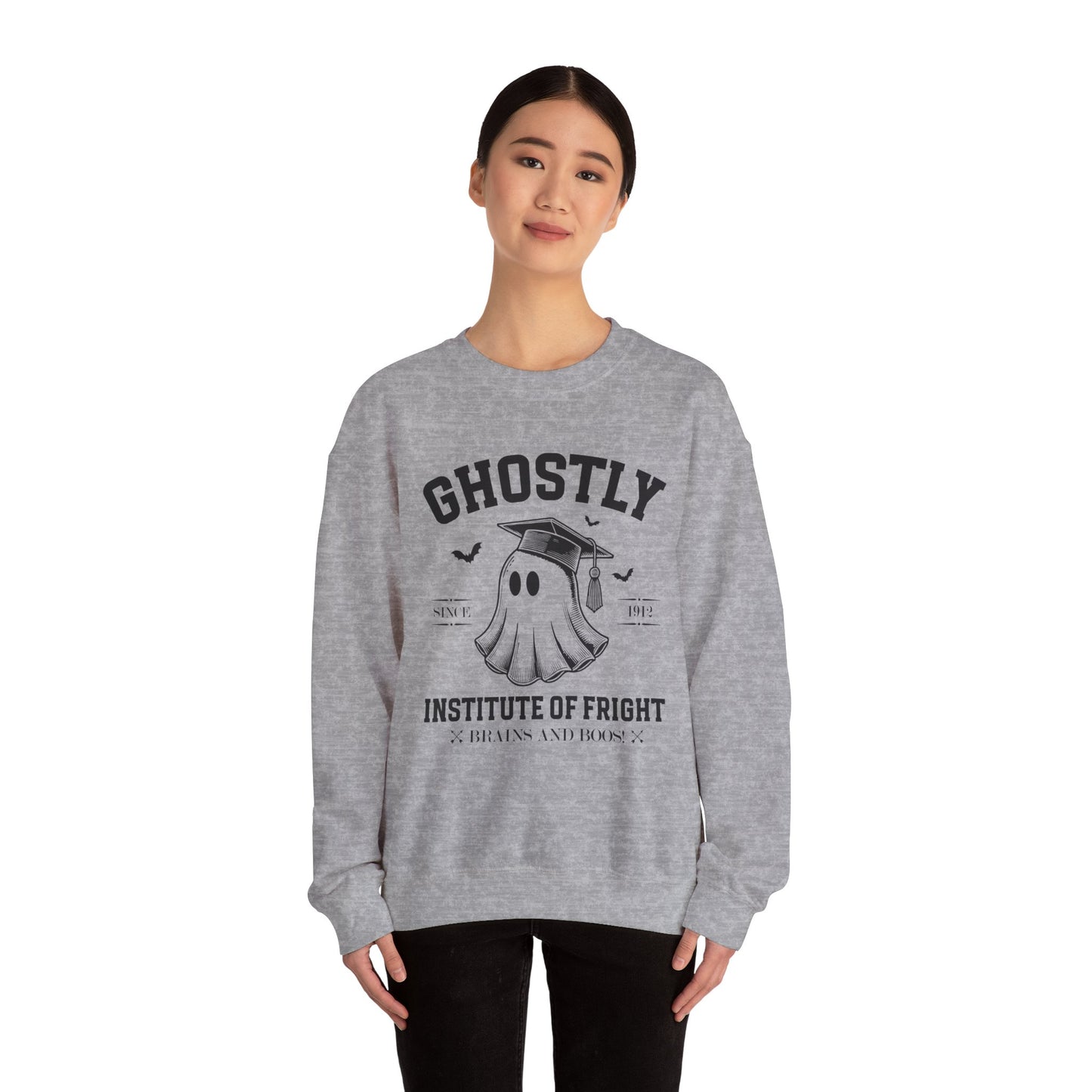 Ghostly Institute of Fright Education - Crewneck Sweatshirt