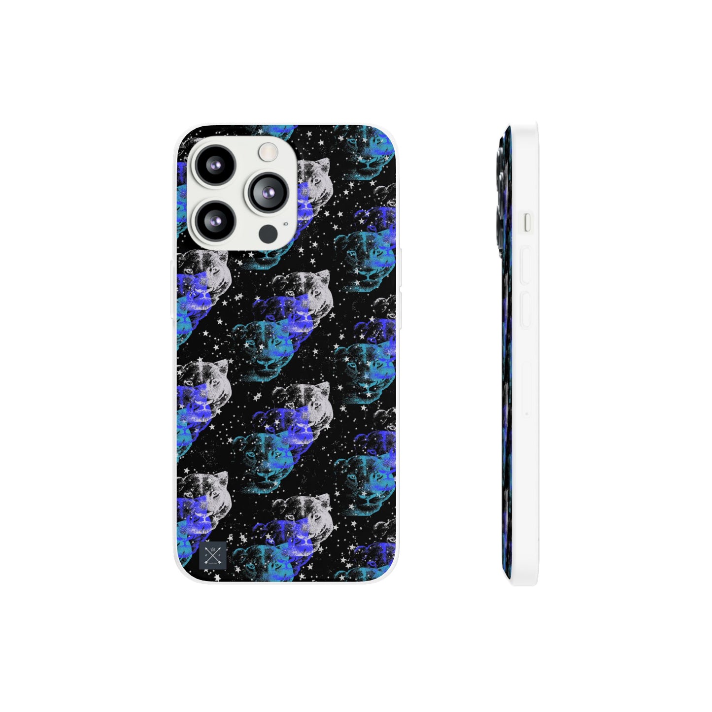 Lioness Arising (pattern) - Flexi Phone Cases