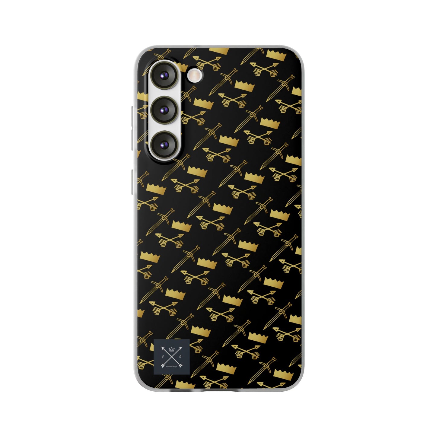 Gold and Bold Warrior - Flexi Phone Cases