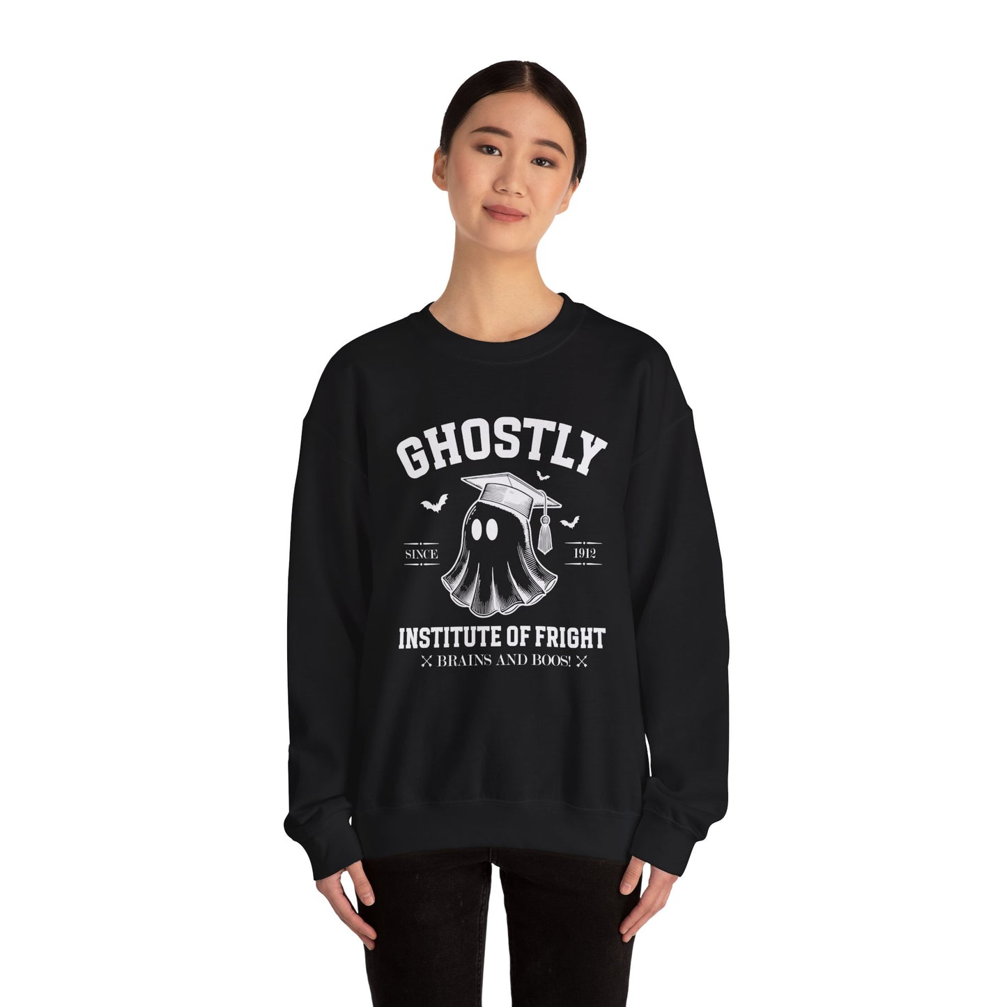 Ghostly Institute of Fright Education - Crewneck Sweatshirt