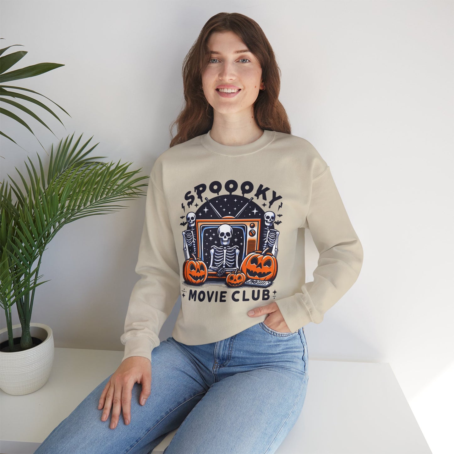 Spooky Movie Club - Unisex Heavy Blend™ Sweatshirt