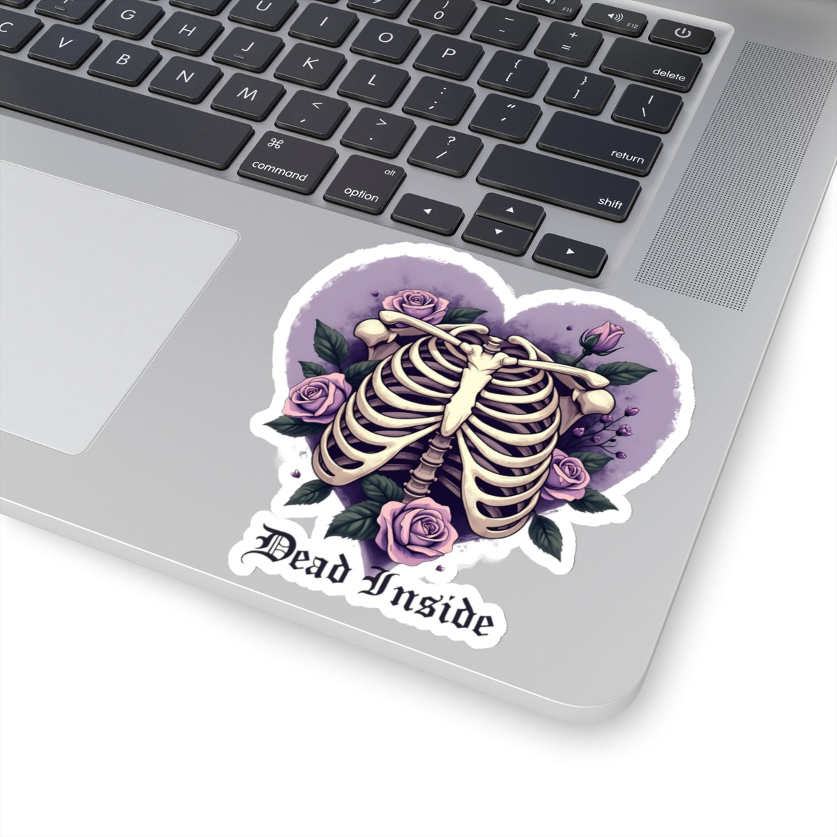 Dead Inside Ribcage Heart - Kiss-Cut Stickers