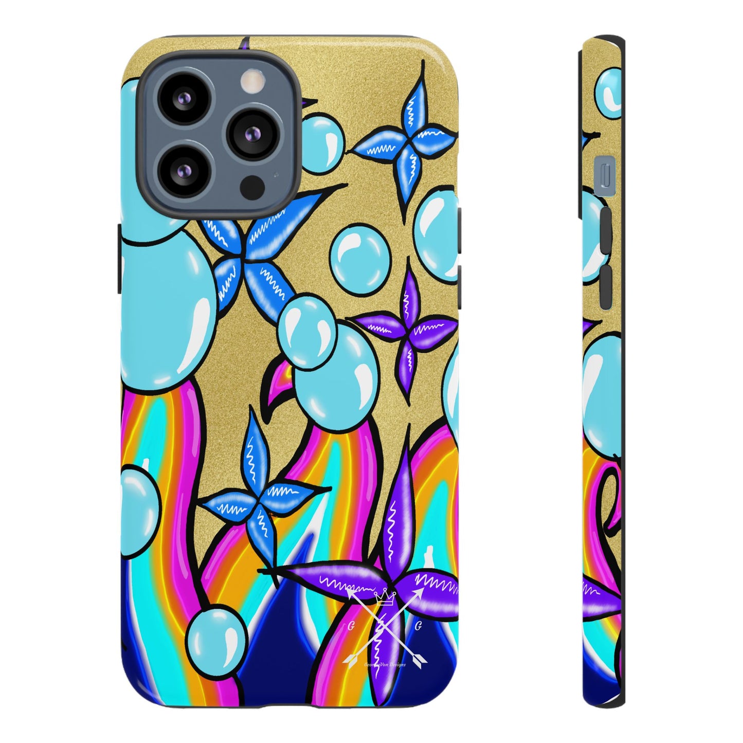 Bubble Rave - Tough Phone Cases